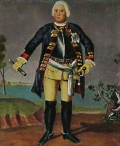 Re Federico Guglielmo I di Prussia 1688-1740. - Incisione dal dipinto di Weidemann, 1934 da Unbekannt