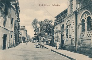 Via Kyd, Calcutta, fine 19°-inizio 20° secolo da Unbekannt