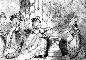 La Belle Assemblee, 1787 da Unbekannt