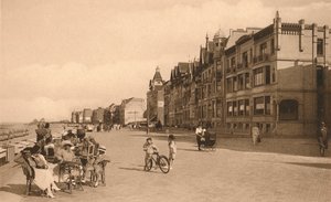La Digue, la passeggiata, c1900 da Unbekannt
