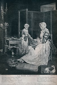 La Madre Laboriosa, 1740, 1916 da Unbekannt