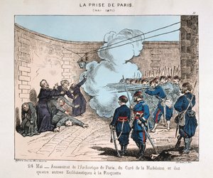 La presa di Parigi, 24 maggio 1871 da Unbekannt