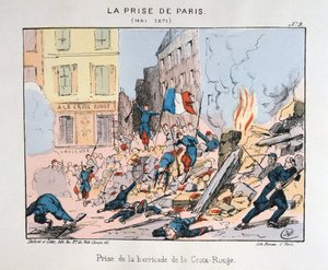 La Presa di Parigi, maggio 1871 da Unbekannt