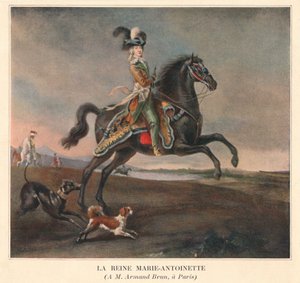 La Regina Maria Antonietta, 1783 da Unbekannt