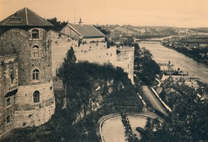 La Torre della Cittadella e Panorama della Mosa da Unbekannt