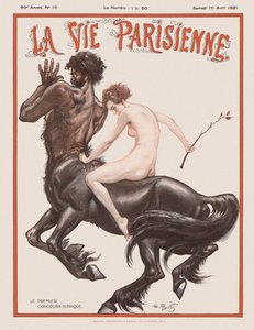 Copertina della rivista La Vie Parisienne, 1921 da Unbekannt