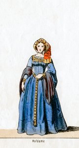 Dama di compagnia, costume per l