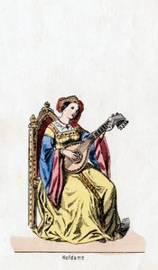 Dama di compagnia, costume per l