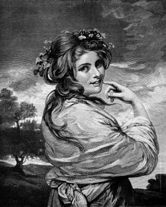 Lady Hamilton come Natura, c1783-1784 da Unbekannt