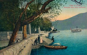 Lago di Como. Entrata alla Villa Carlotta, c1888 da Unbekannt