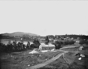 Lake Placid, Adirondacks, Stato di New York, USA, c. 1900 da Unbekannt