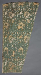 Lampasso con scene di animali selvatici, fine 1500 - inizio 1600