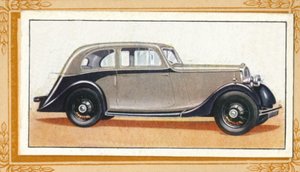 Lanchester 10 Berlina Aerodinamica, c1936