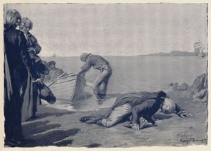 Sbarco di Paoli sul suolo corso, fine XVIII secolo, 1896 da Unbekannt