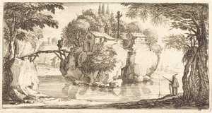 Paesaggio, nel o dopo il 1635