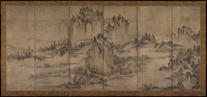 Paesaggio, seconda metà del 1500 da Unbekannt