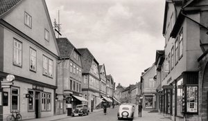 Langestrasse, Buckeburg, Germania, c1930 da Unbekannt