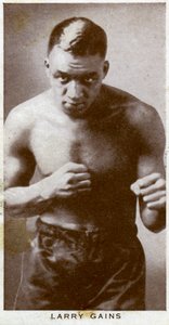 Larry Gains, pugile canadese, 1938 da Unbekannt