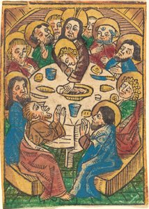 Ultima Cena, c. 1490 da Unbekannt