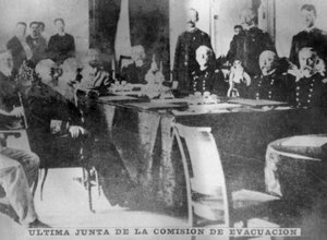 Ultima riunione della commissione di evacuazione, 1898