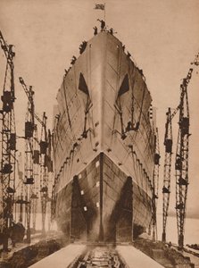 Varo del transatlantico Cunard 