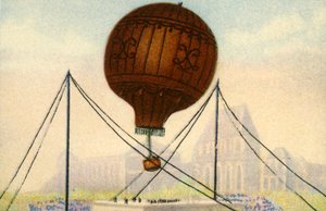 Lancio del pallone dei Fratelli Montgolfier, giugno 1783, 1932