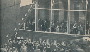Varo del nuovo gigantesco transatlantico britannico RMS Queen Mary, 26 settembre 1934, 1936 da Unbekannt