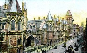 Tribunali, Londra, XX secolo da Unbekannt