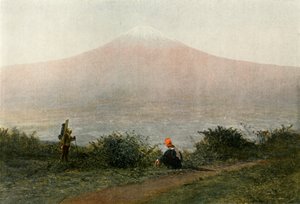 Le Fousi-Yama, Vulcano del Giappone, Monte Fuji, 1900
