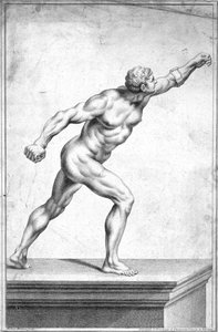 Il Gladiatore, c1717 da Unbekannt