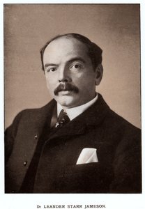 Leander Starr Jameson, politico sudafricano nato in Scozia, c1900