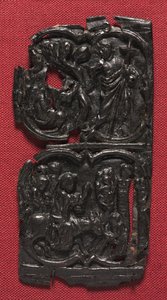 Pannello di cuoio da Unbekannt