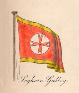 Galeone di Livorno, 1838 da Unbekannt