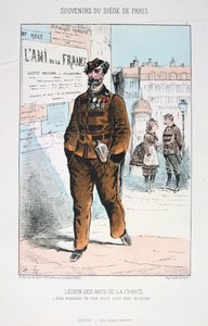 Legione degli Amici della Francia, Assedio di Parigi, 1870-1871 da Unbekannt