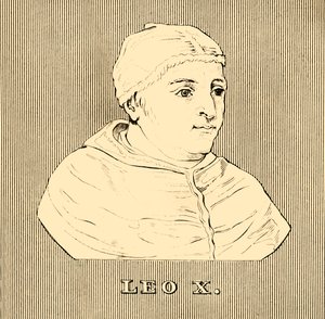 Leone X, 1475-1521, 1830 da Unbekannt