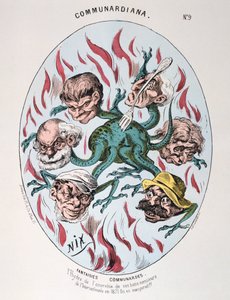 Les Beaux Jours de la Commune, 1871 da Unbekannt