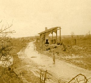 Les Hurlus, Francia settentrionale, c1914-c1918 da Unbekannt