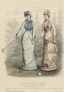 Les Modes de la Saison, Journal illustré de la Famille da Unbekannt