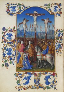 Les Très Riches Heures del duca di Berry, Folio 152v - La crocifissione da Unbekannt