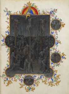 Les Très Riches Heures del duca di Berry, Folio 153r - La morte di Cristo da Unbekannt