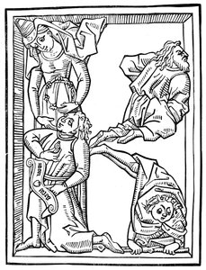 Lettera K, alfabeto delle lettere iniziali, 1462 1844