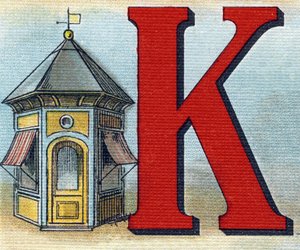 Lettera K: chiosco da Unbekannt