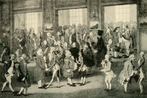 Ricevimento di Lord Cornwallis Governatore Generale nella porta a destra, 1925 da Unbekannt