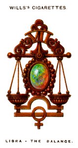 Libra, La Bilancia, 1923 da Unbekannt