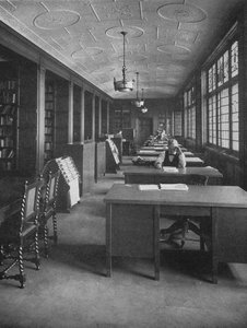 Biblioteca e sala editoriale, The Evening News Building, Detroit, Michigan da Unbekannt