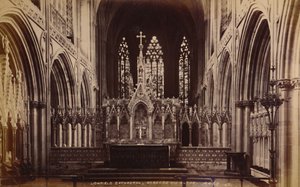 Cattedrale di Lichfield, Reredos e Altare da Unbekannt
