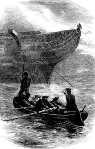 Tenente Caldwell che sgancia la catena, Guerra Civile Americana, 1861-1865 c1880 da Unbekannt