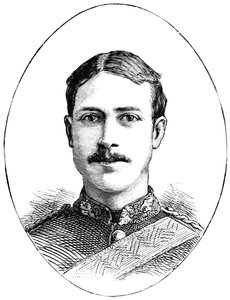 Tenente Henry Gribble, 3rd Dragoon Guards, c1882 da Unbekannt