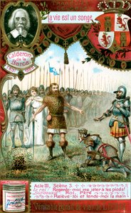 La vita è un sogno di Calderon de la Barca 1600-1681, c1900 da Unbekannt