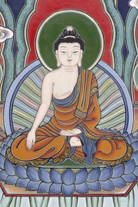 La vita del Buddha Postura di meditazione, Seoul, Corea del Sud da Unbekannt